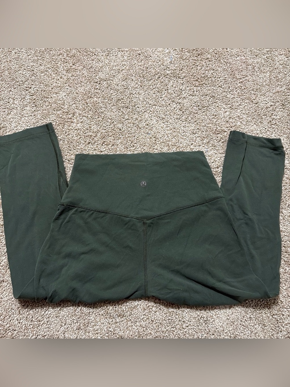 lululemon athletica Forest Green High-Waist Leggings